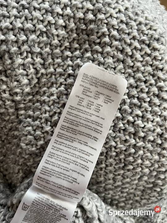 Sweter cardigan szary M orsay Warszawa