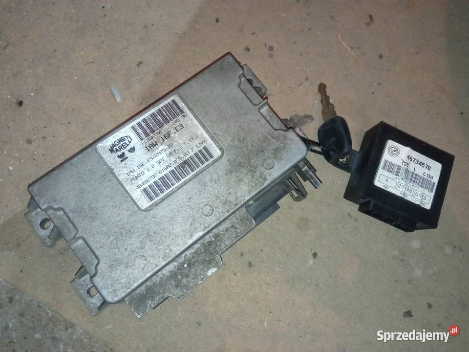 Fiat Punto Seicento 12 SPI komputer imo kluczyk Poznań