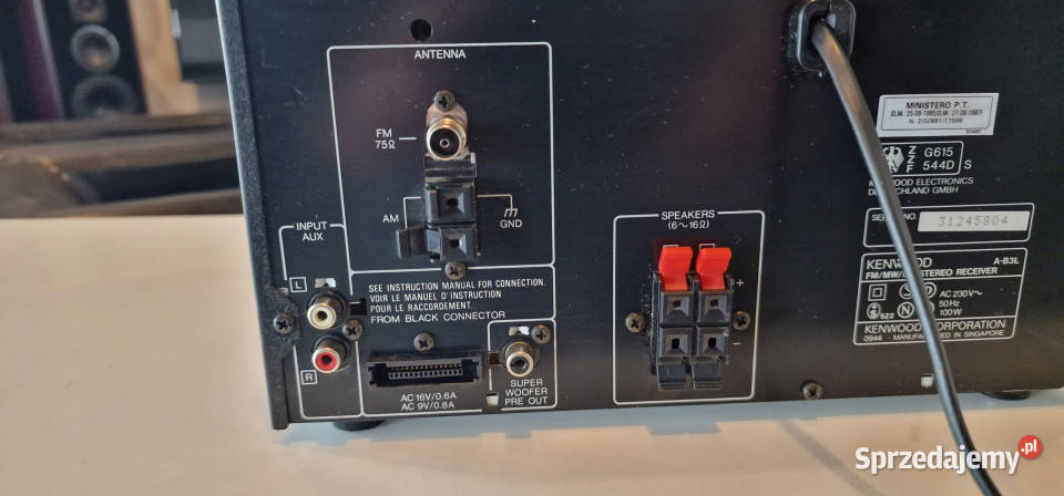 Wzmacniacz Korektor graficzny equalizer Tuner wielkopolskie Międzychód