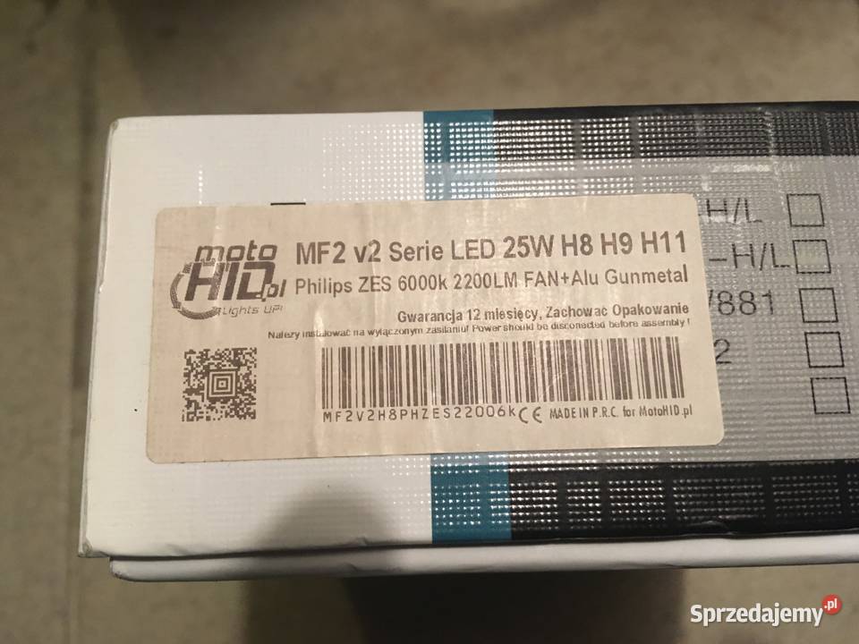 Żarówka PHILIPS LED 25W H8 H9 H11