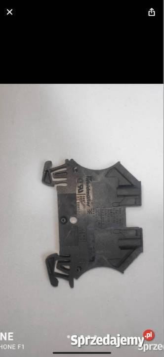 Złączki szynowa WDU 4 czarne Gliwice