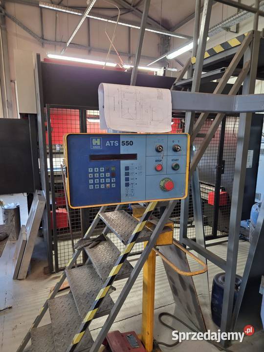 Prasa krawędziowa Hydrauliczna HACO 60 ton Produkcja kujawsko-pomorskie Lubicz Górny sprzedam