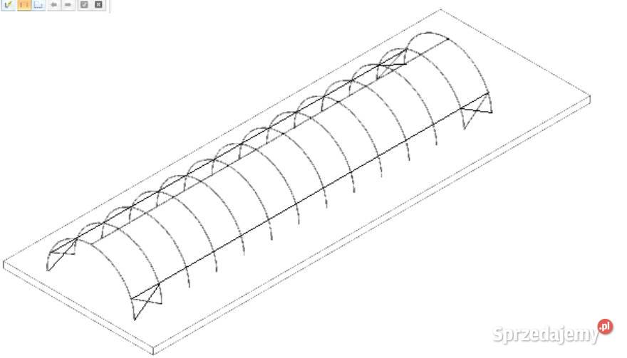 Tunel foliowy Tudo 7x35x30 wysoce odporny na Pozostałe Klwów