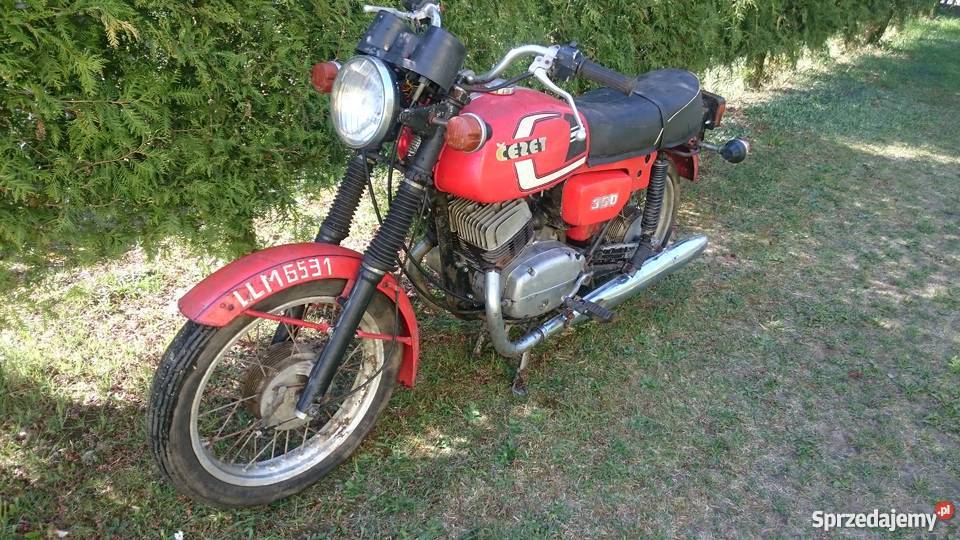 CZ 350 12V z dokumentami