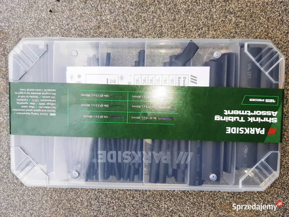 Koszulki termokurczliwe Parkside nowe Warszawa