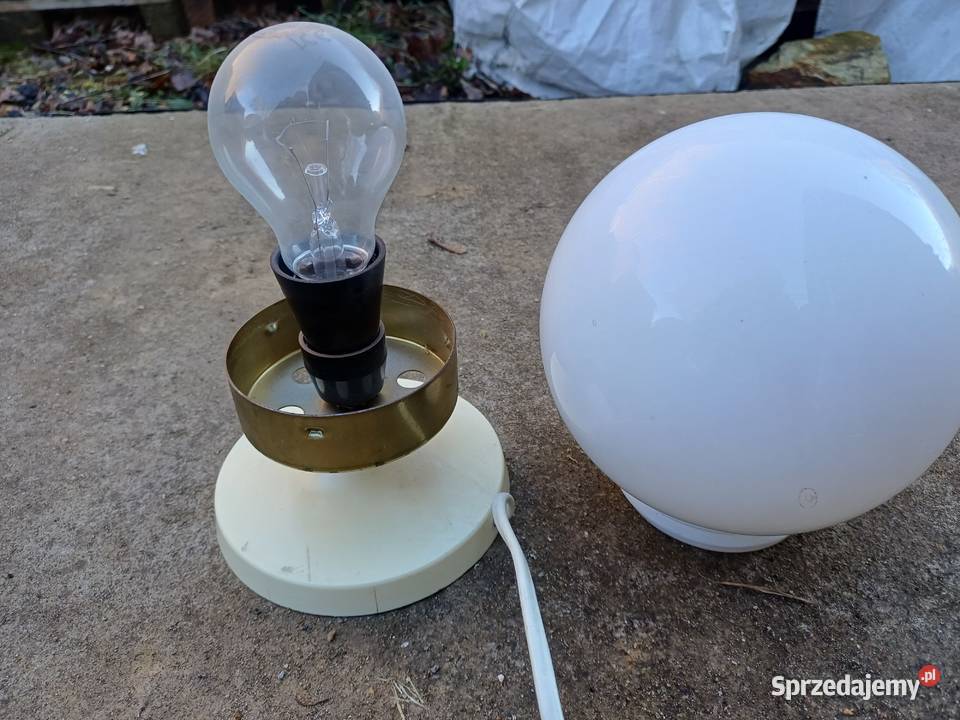 Retro lampka z 1965 roku enov Czechoslowacja Lubań