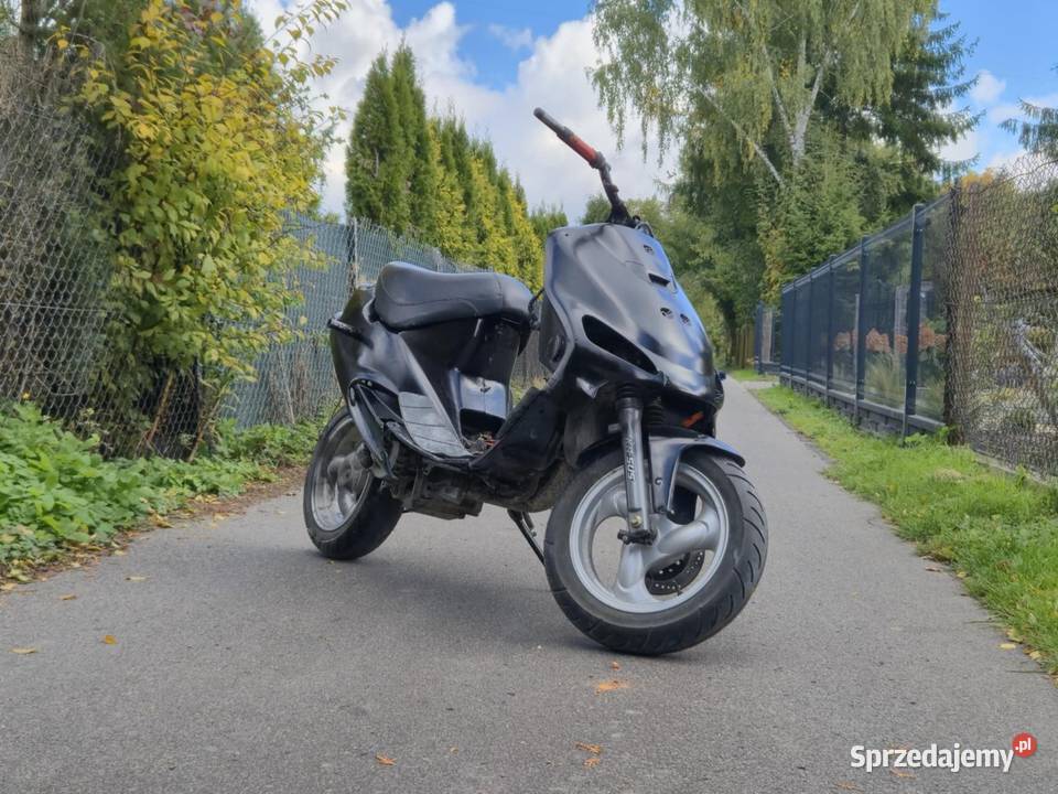 Kymco zx50 zatarty czarny Trawniki