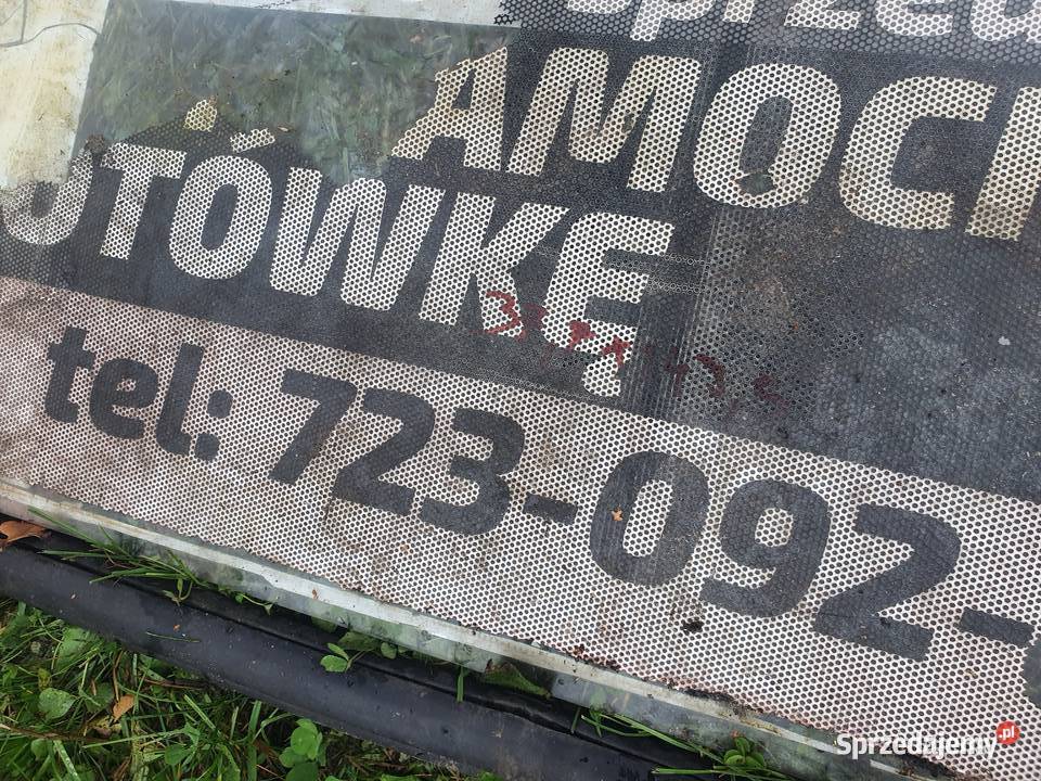 Szyba tylna ściany tylnej Fiat Ducato II Citroen małopolskie Kraków sprzedam