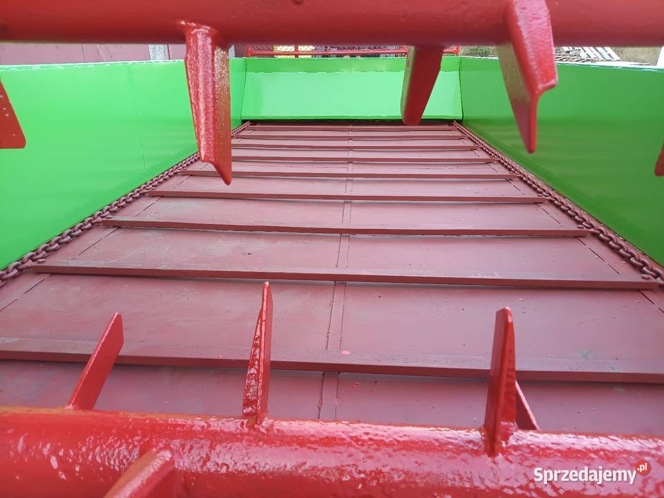 Rozrzutnik obornika tandem zamiana przyczepa Brodnica