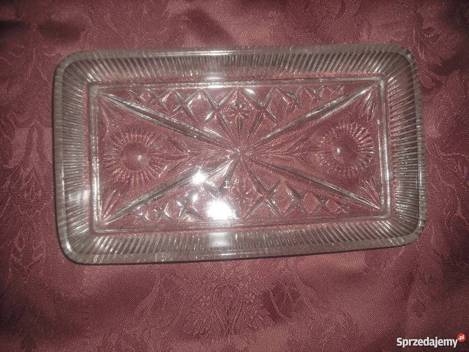 Dawne półmiskisalaterki szklane Warszawa