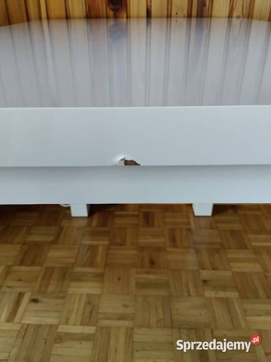 Biały stolik polysk Meble Krotoszyn