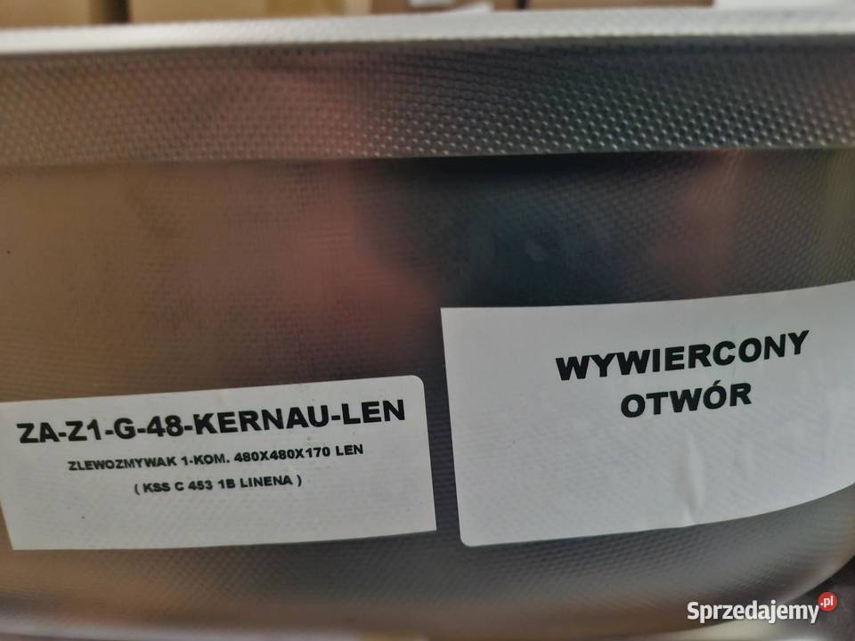 Paleta zlewów nowe zostały inwestycji sprzedam