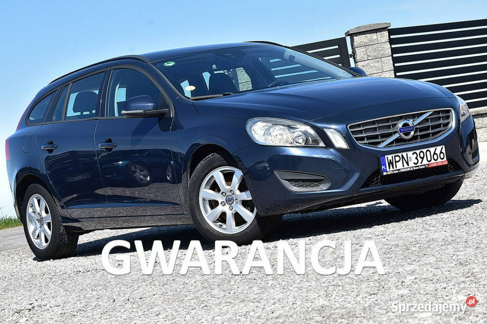 Volvo V60 16d2 115 Navi Alu Półskóra Gwarancja I czujnik parkowania Nowe Kucice