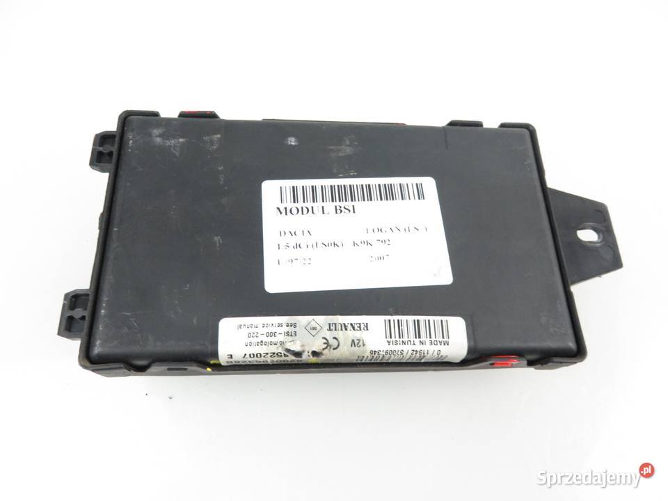 BSI DACIA LOGAN 15 dCi K9K 792 8200296328B