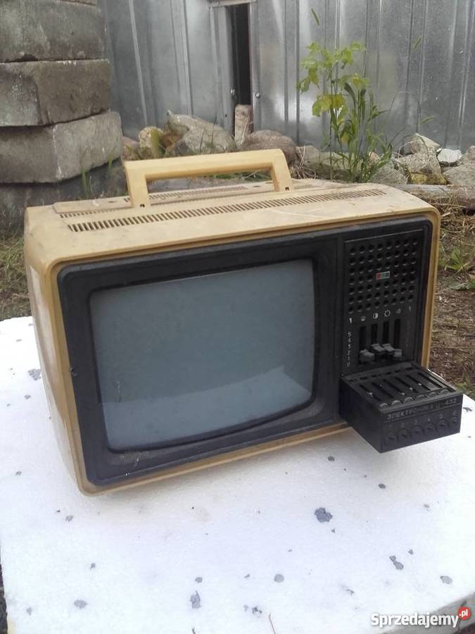Stary kineskopowy telewizor Elektonika C 431 i C sprzedam