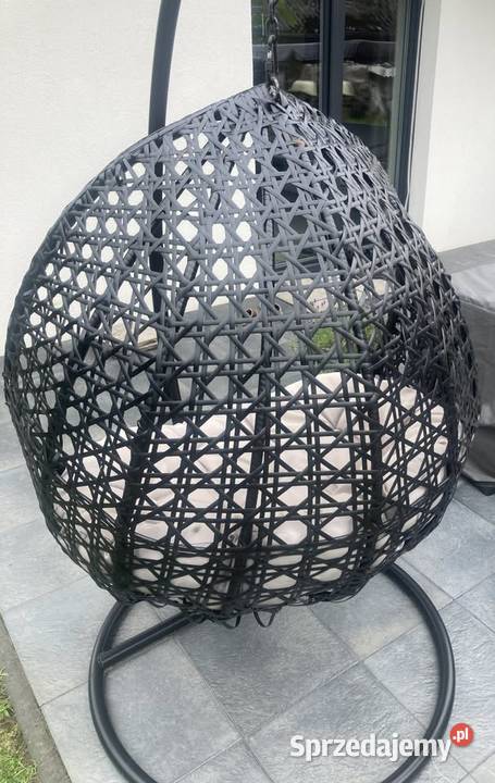 Fotel wiszący ogrodowy