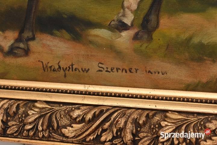 Władysław Szerner Bitwa pod Grunwaldem Stary Malarstwo Kraków