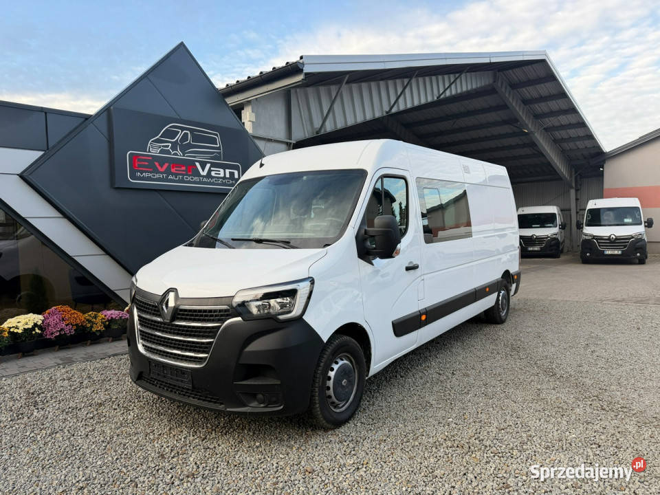 Renault Master L3H2 7osobowy brygadówka lift mazowieckie Warszawa