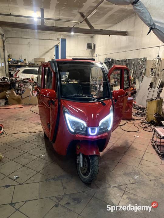 Skuter elektryczny z dachem Bach Lindenbjerg Gdańsk sprzedam