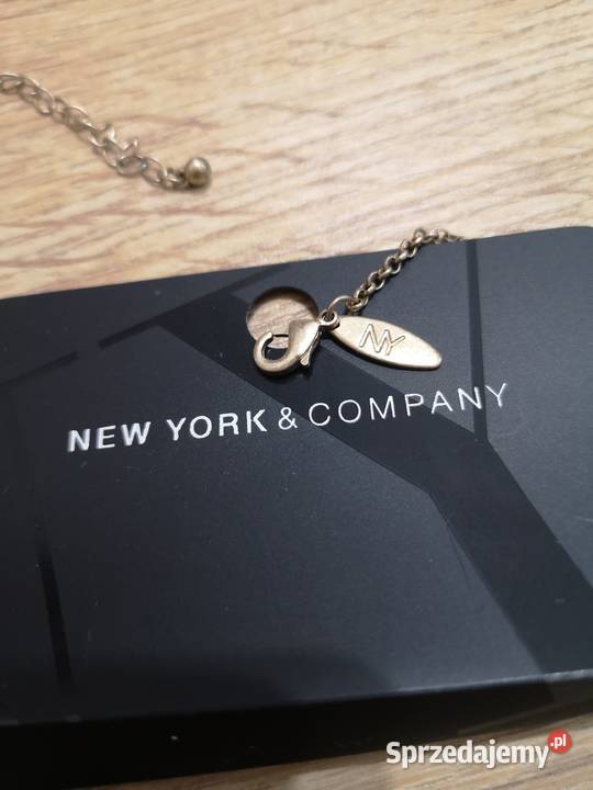 Naszyjnik złoto srebrny York Company Tuchów