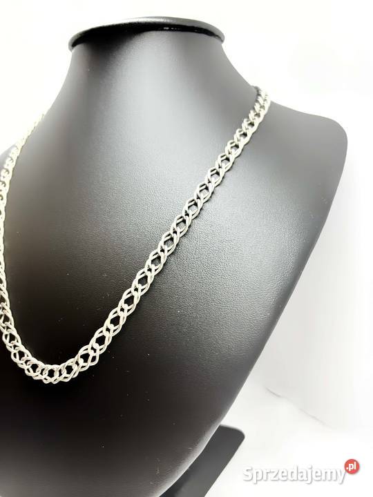Srebrny łańcuszek pr 925 2667g Długość 665 srebro Elbląg