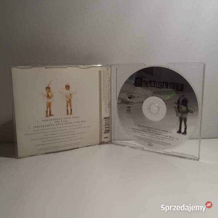 Scarlet Independent Love Song Maxi Singiel UK pop łódzkie Warta