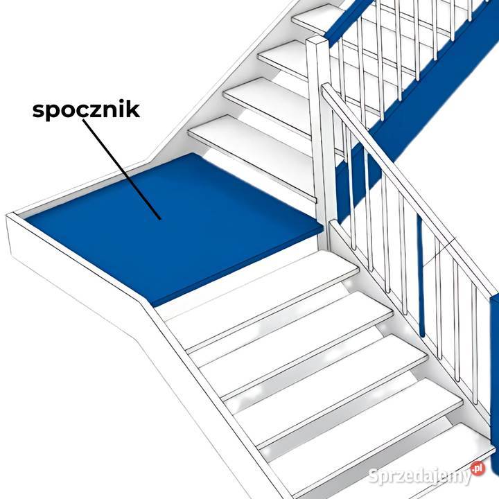 Spocznik Drewniany na Wymiar Schody do Gdów
