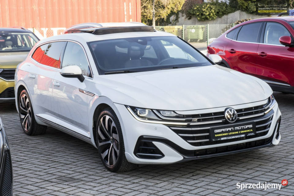 Volkswagen Arteon R line Matrixy Masaże Kamera elektrycznie ustawiane fotele pomorskie