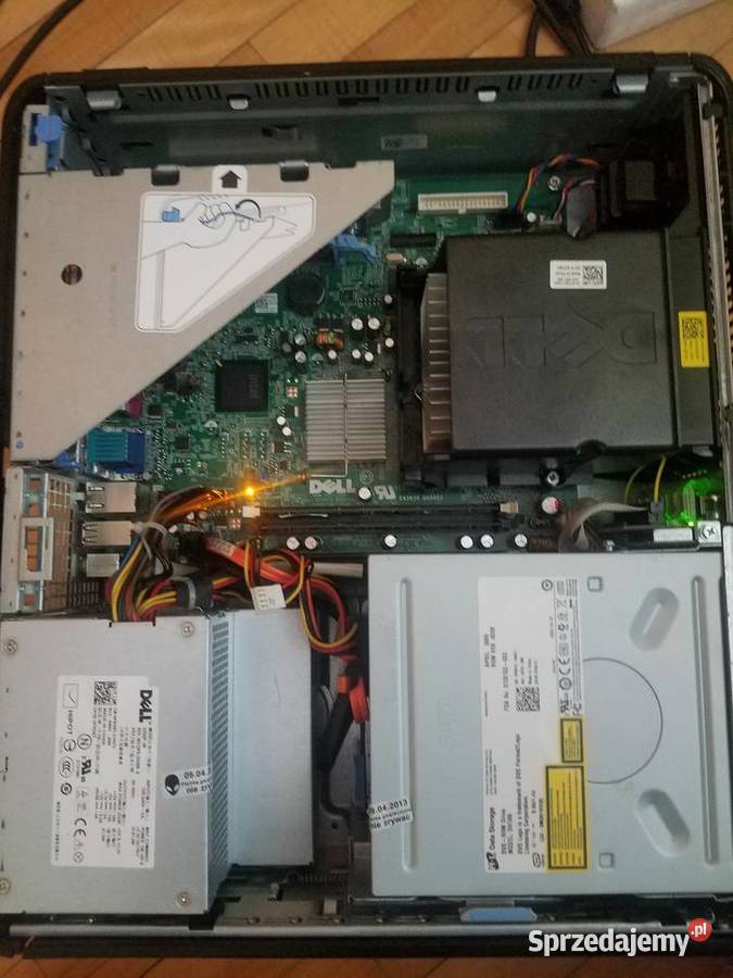 Komputer DELL optiplex 760 QUAD CORE 4GB250GB Dell podkarpackie Rymanów sprzedam