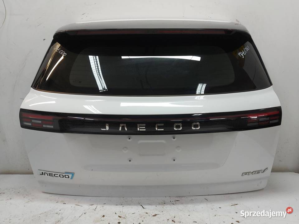 Jaecoo 7 PHEV 2025r klapa pokrywa bagażnika tył