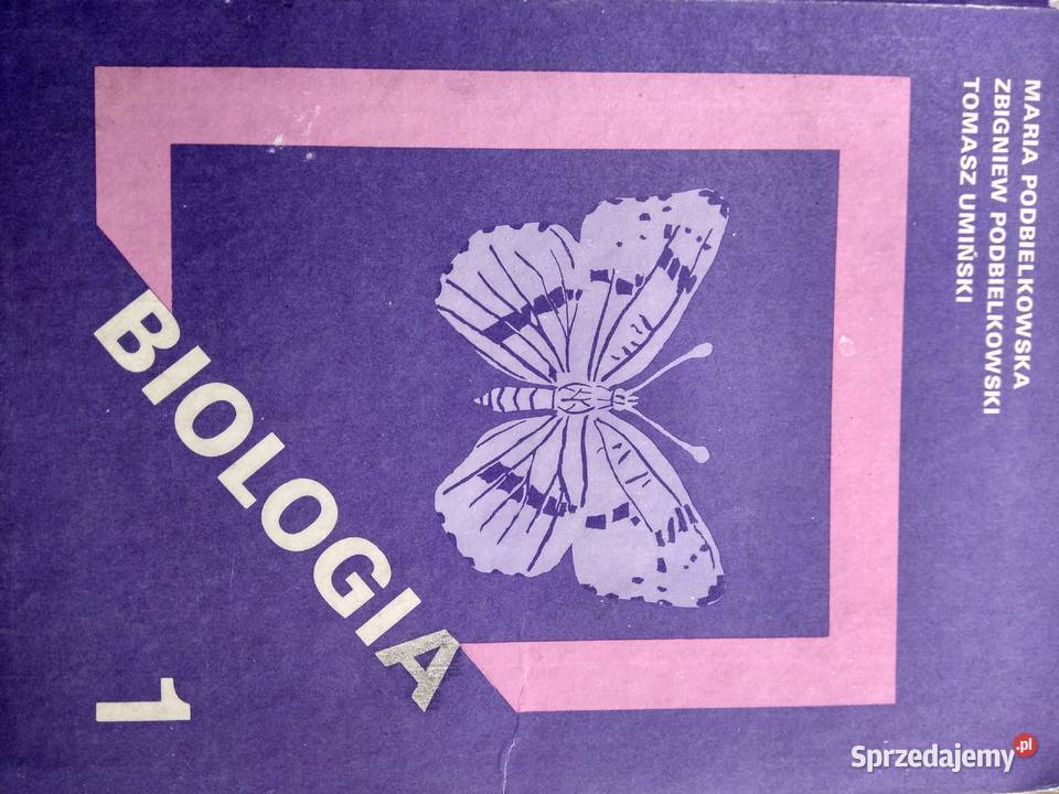 Biologia unikatowe egzemplarz Warszawa
