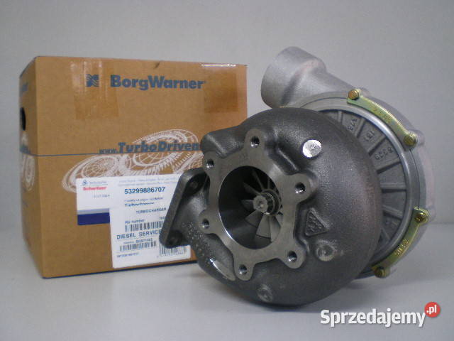 Turbosprężarka BorgWarner KKK 53299886707 Części maszyn i innych pojazdów Siedlce