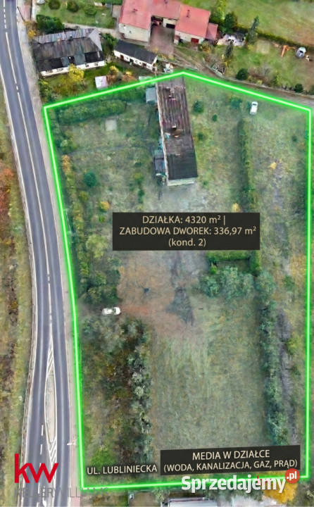 Działka Tworóg 4320m2 śląskie