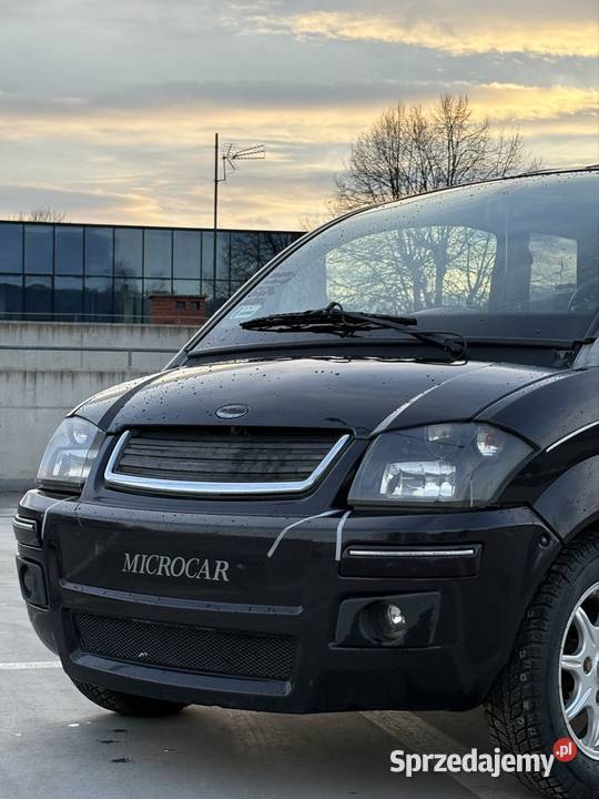 Microcar MC1 Paris 2008 35 Czerwona skóra Bogata radio Roztoka