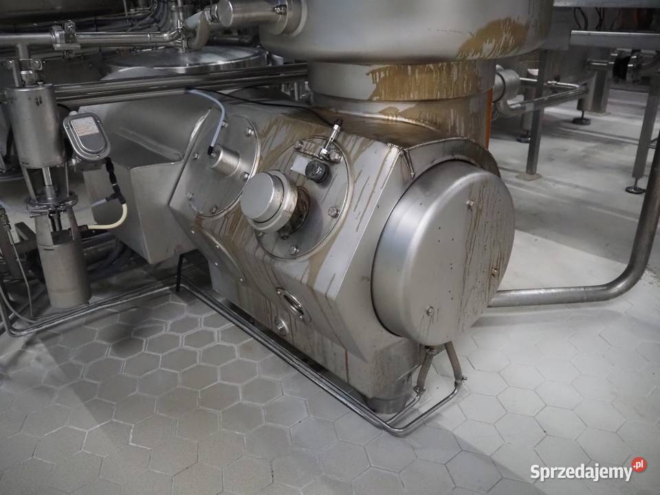 Wirówka Alfa Laval używana jako odtłuszczarka Produkcja Krotoszyn