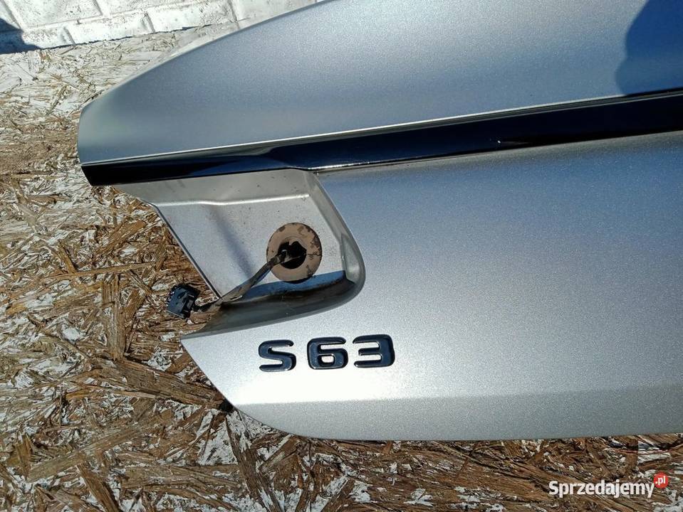 KLAPA BAGAŻNIKA MERCEDES SKLASA W217 COUPE S63