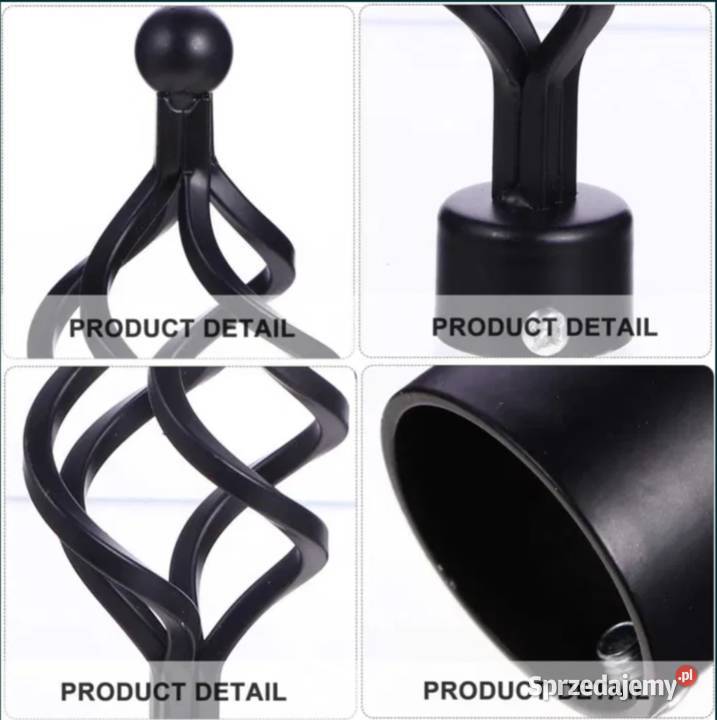 Nowy karnisz ozdobny regulowany 95185 metalowy Poraj