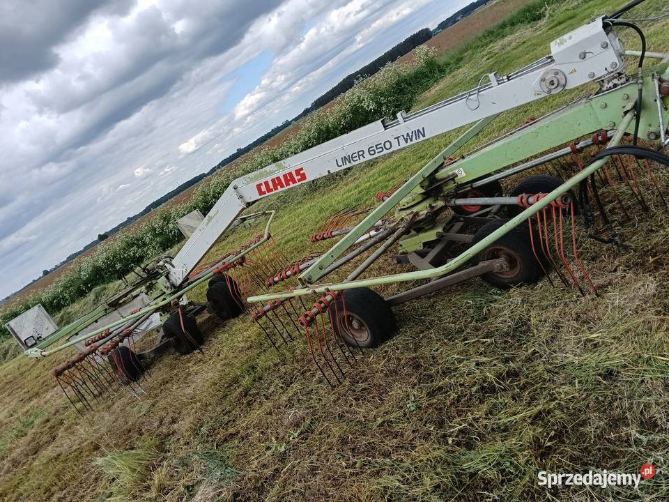 Zagrabiarka Claas Liner 650 Twin Wyszki