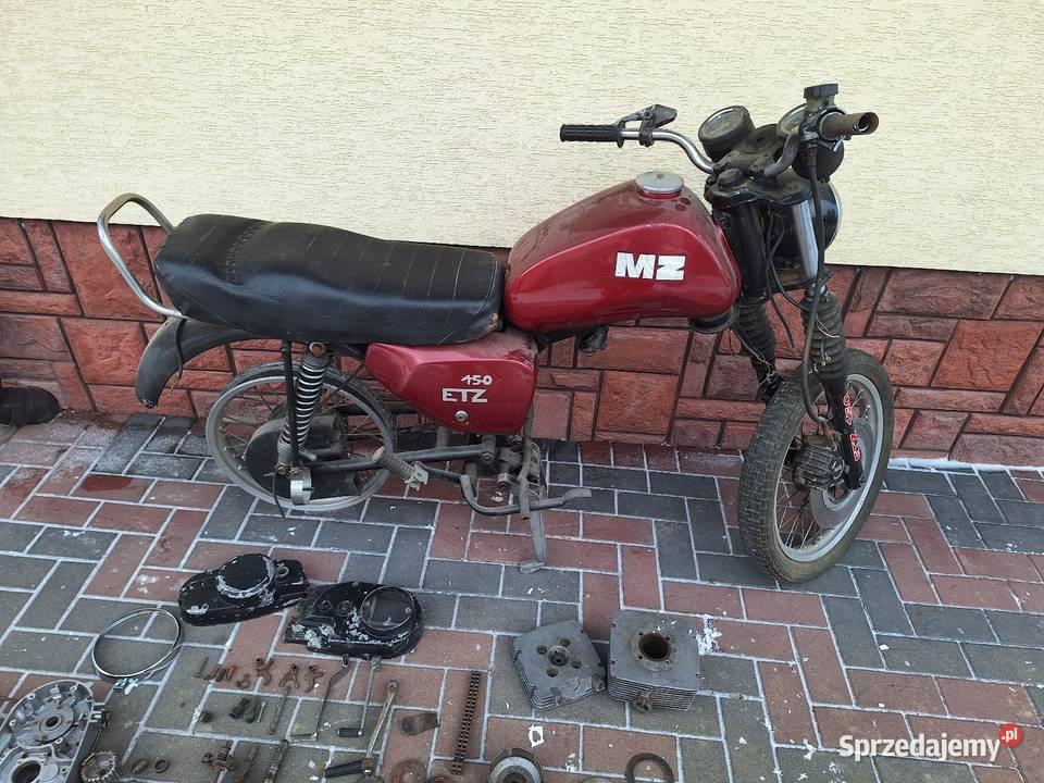 Silnik mz etz 150 rama Strzyżów sprzedam