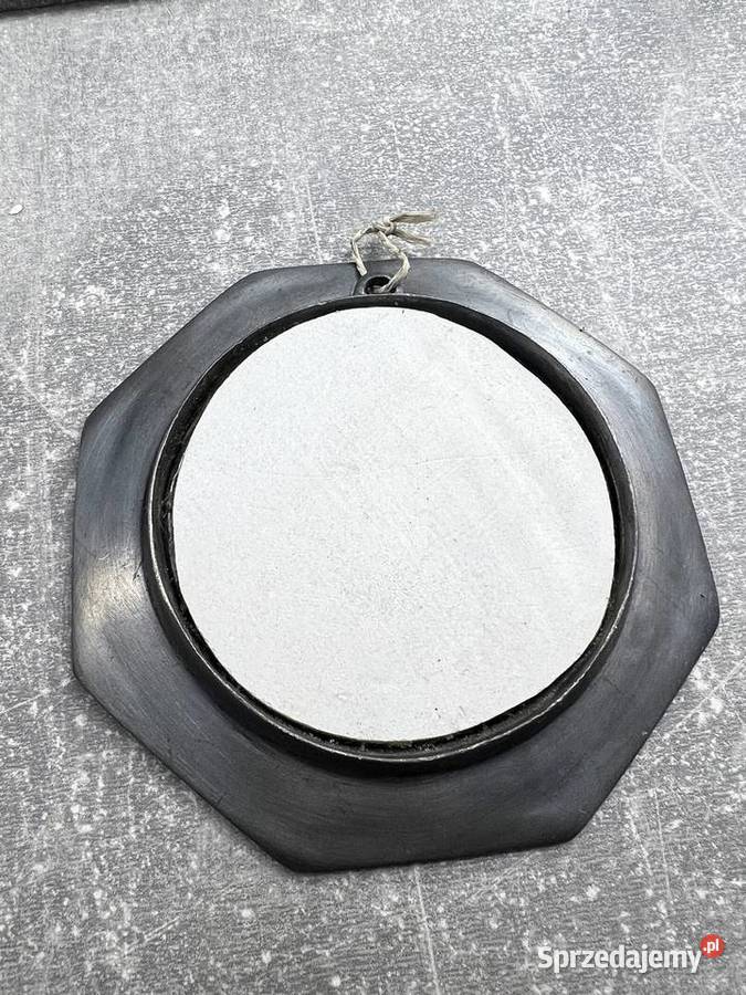 Talerz ozdobny ozdoba do powieszenia z kwiatem Jasło