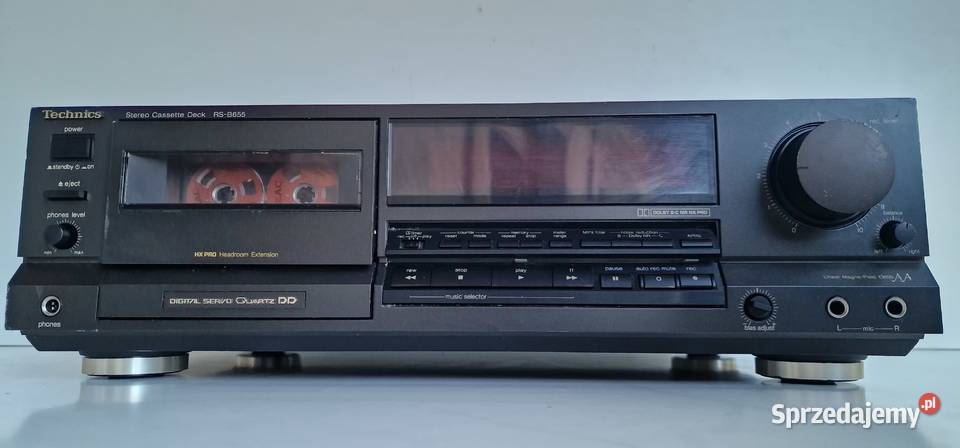 Magnetofon Technics RSB655 Casette deck wielkopolskie Międzychód sprzedam