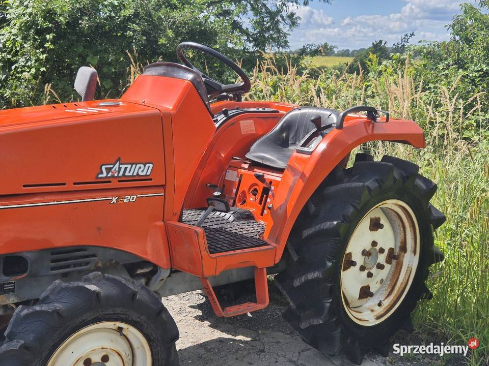 Traktorek traktor KUBOTA X20D 20 44 Małuszyn