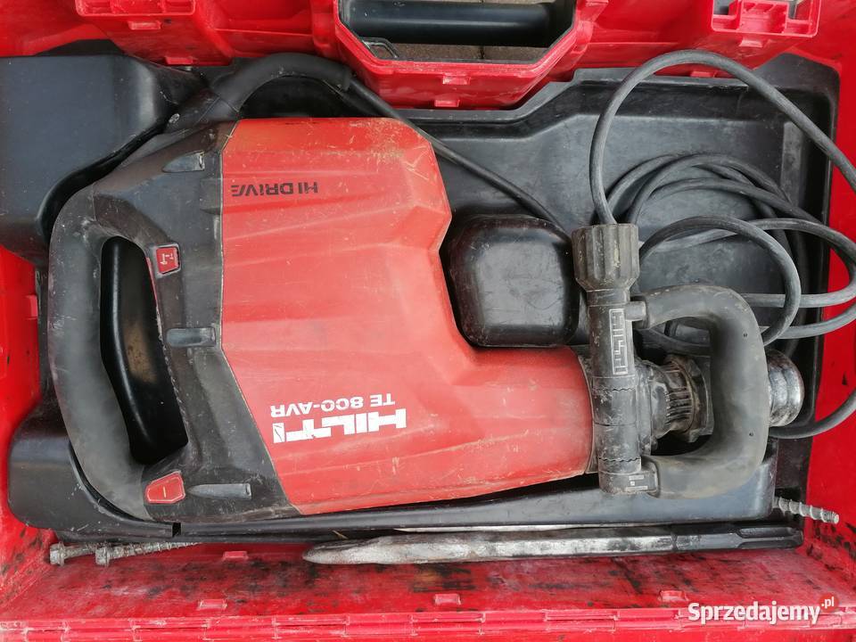Młot wyburzeniowy HILTI TE800 AVR Przemęczany