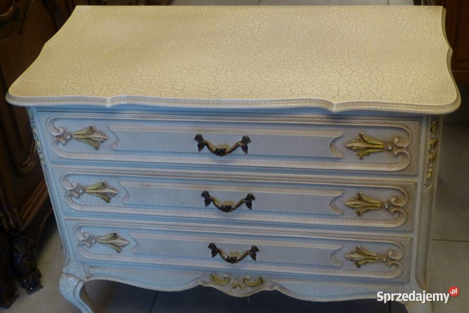 Komoda ludwikowska ecrusklep Dąbrowa Górnicza