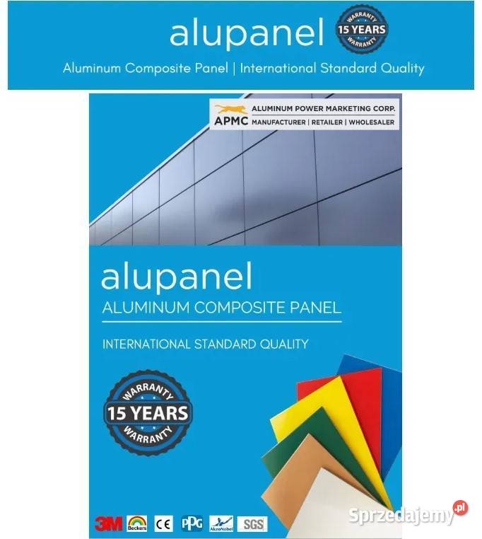 Aluminiowy panel kompozytowy ALUPANEL Kępno