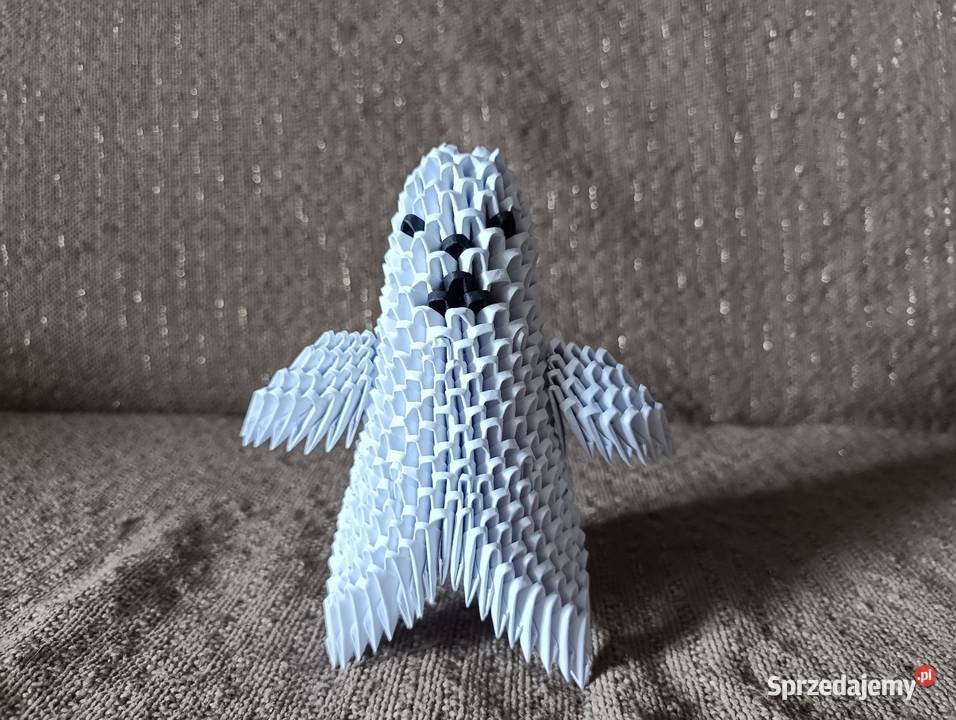 Duch Halloween Origami Modułowe 3D Kwidzyn