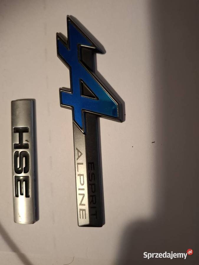 Oryginał Znaczek Alpine Esprit Reno Renault Skawina