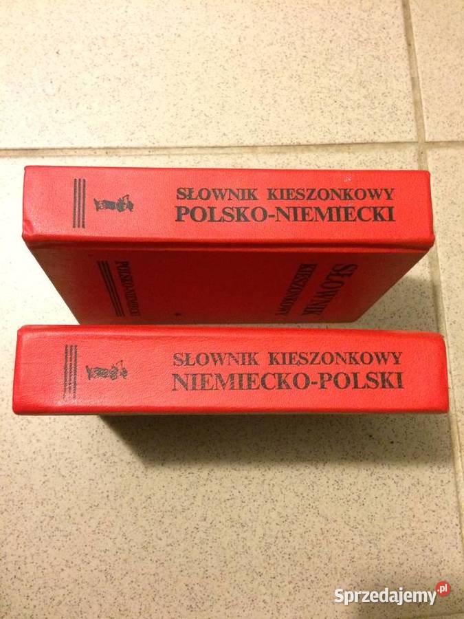 Słownik PolskoNiemiecki Słownik NiemieckoPolski Wrocław sprzedam