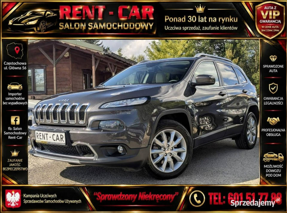 Jeep Cherokee śląskie Częstochowa