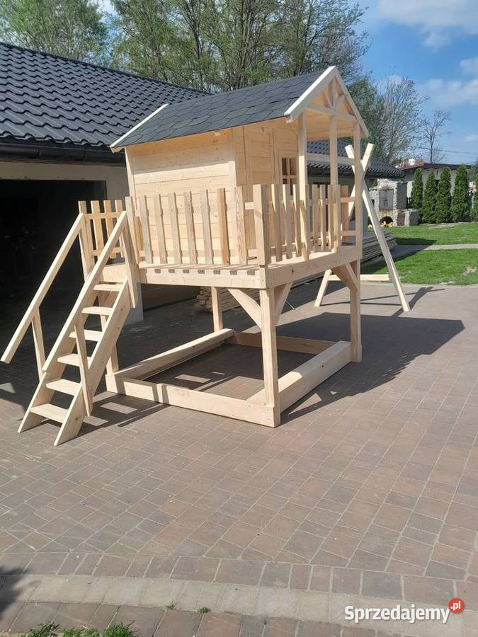 Domek drewniany plac zabaw Dębica sprzedam